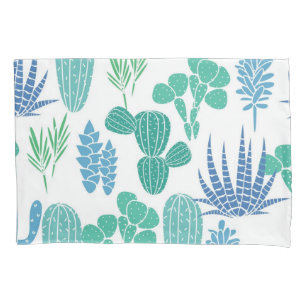 Housse D'oreillers motif plante