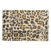 Housse D'oreillers Motif Poster de animal Leopard Jaguar (Dos)