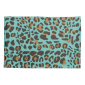 Housse D'oreillers Motif Poster de animal Leopard Jaguar (Dos)