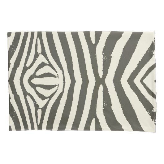 Housse D'oreillers Motif Poster de animal Zebra Stripe (devant)