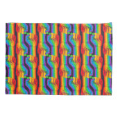 Housse D'oreillers Motif Rainbow Fist (Dos-gauche)
