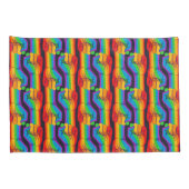 Housse D'oreillers Motif Rainbow Fist (Dos-Droit)