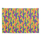 Housse D'oreillers Motif Rainbow moderne (Dos-Droit)