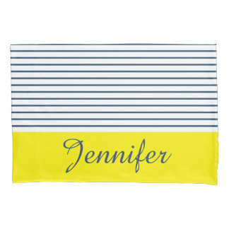 Housse D'oreillers Motif rayé moderne