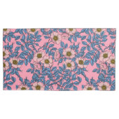 Housse D'oreillers Motif rose de chien (devant-gauche)