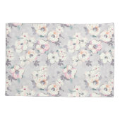 Housse D'oreillers Motif rose mou d'aquarelle (Dos-gauche)
