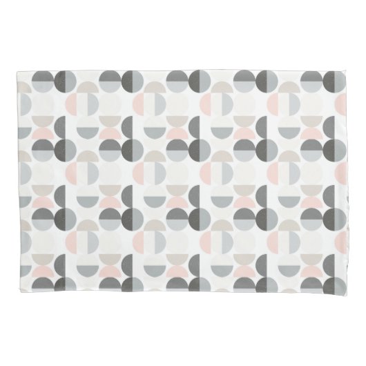 Housse D'oreillers Motif scandinave de demi-cercle de style (devant-gauche)