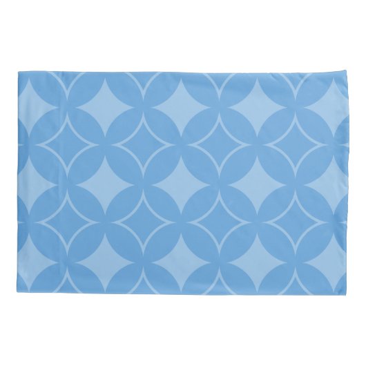 Housse D'oreillers Motif shippo bleu ciel (Dos)
