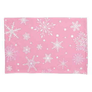 Housse D'oreillers Motif Snowflake