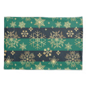 Housse D'oreillers Motif Snowflake (Dos)
