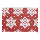 Housse D'oreillers Motif Snowflake (devant)