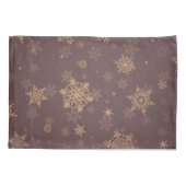 Housse D'oreillers Motif Snowflake (Dos)