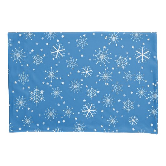 Housse D'oreillers Motif Snowflake (devant)