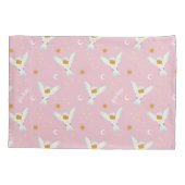 Housse D'oreillers Motif Solstice Hedwig Rose (Dos)