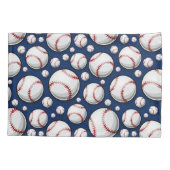 Housse D'oreillers Motif sportif de baseball (Dos-gauche)