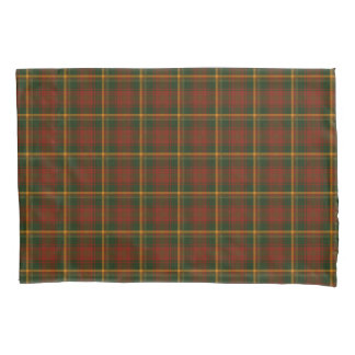 Housse D'oreillers Motif Tartan Canadien National Plaid Automne