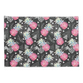 Housse D'oreillers Motif texturisé d'ananas de triangle (Dos-Droit)