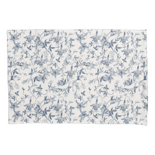 Housse D'oreillers Motif Toile De Jouy