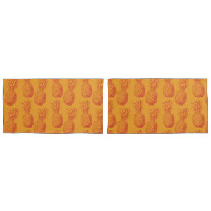 Housse D'oreillers Motif transparent avec ananas