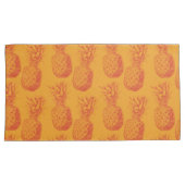 Housse D'oreillers Motif transparent avec ananas (devant-Droit)