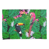 Housse D'oreillers Motif tropical (devant-Droit)