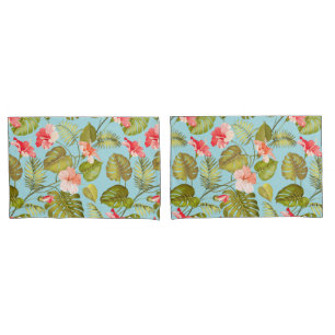 Housse D'oreillers Motif tropical