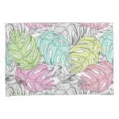 Housse D'oreillers Motif tropical (devant-Droit)