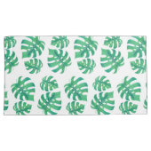 Housse D'oreillers Motif tropical avec feuilles monstères (devant-Droit)