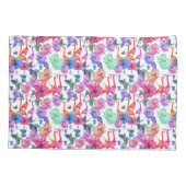 Housse D'oreillers Motif tropical d'aquarelle (Dos-gauche)