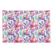 Housse D'oreillers Motif tropical d'aquarelle (Dos-Droit)