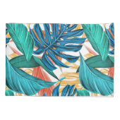 HOUSSE D'OREILLERS MOTIF TROPICAL FERNS (Dos)