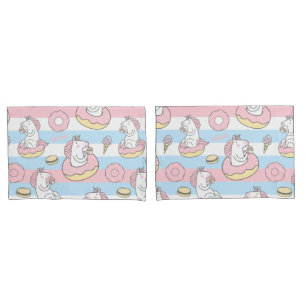 Housse D'oreillers Motif Unicorn