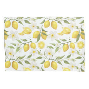 Housse D'oreillers Motif vintage Lemon Tree