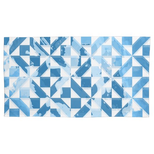 Housse D'oreillers Motifs d'aquarelle (devant)