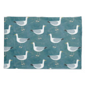 Housse D'oreillers Mouettes marines (Dos)