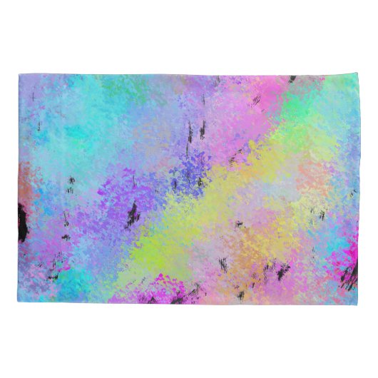 Housse D'oreillers Multicolor Abstrait (Dos-gauche)