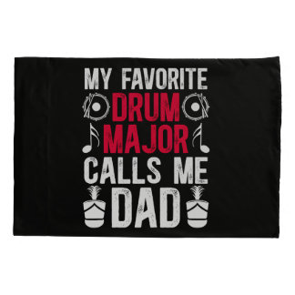 Housse D'oreillers My Favorite Drum Major Dad Of A Drum