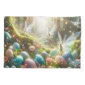 Housse D'oreillers Mystical Forest Fairy Magical Spring Eggs (Dos)