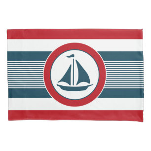 Housse D'oreillers Nautical design