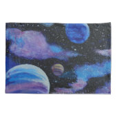 Housse D'oreillers Nebula et Planètes Space Pillowcase (Dos)