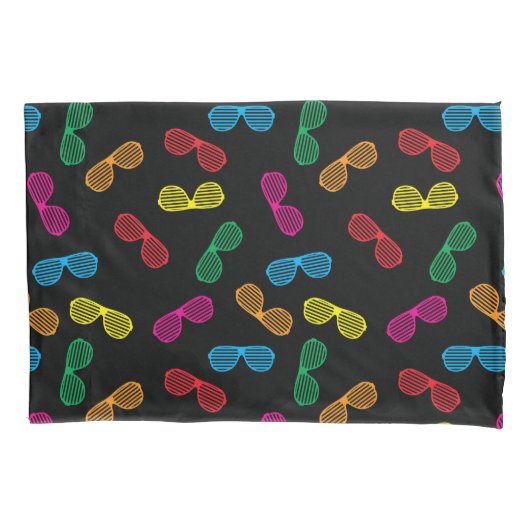 Housse D'oreillers Neon Classic Lunettes de soleil Motif (devant-gauche)