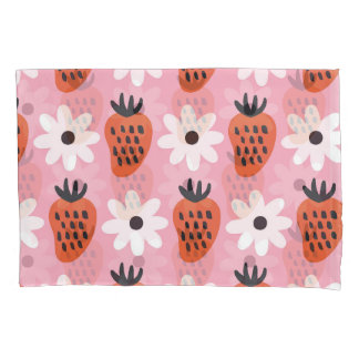 Housse D'oreillers néon or, lumières abstraites colorées.