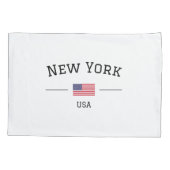 Housse D'oreillers New York (Dos)