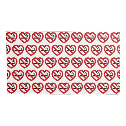 Housse D'oreillers No Love For Smoking Sign (Dos-Droit)