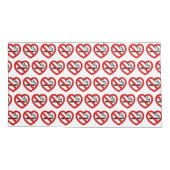 Housse D'oreillers No Love For Smoking Sign (Dos-gauche)
