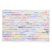 Housse D'oreillers Noah Text Design II Pilote (Dos)