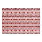 Housse D'oreillers Noël scandinave renne (Dos)