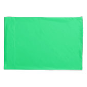 Housse D'oreillers Nom de couleur verte Aurora (Dos)