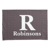Housse D'oreillers Nom de famille Sweer Pillowcases (devant-Droit)