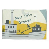 Housse D'oreillers Nordic Moon Boat  (Dos)